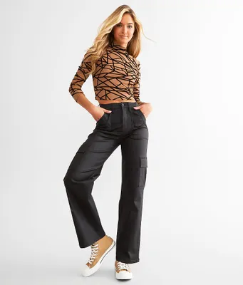 HIDDEN Logan Dad Coated Cargo Stretch Pant