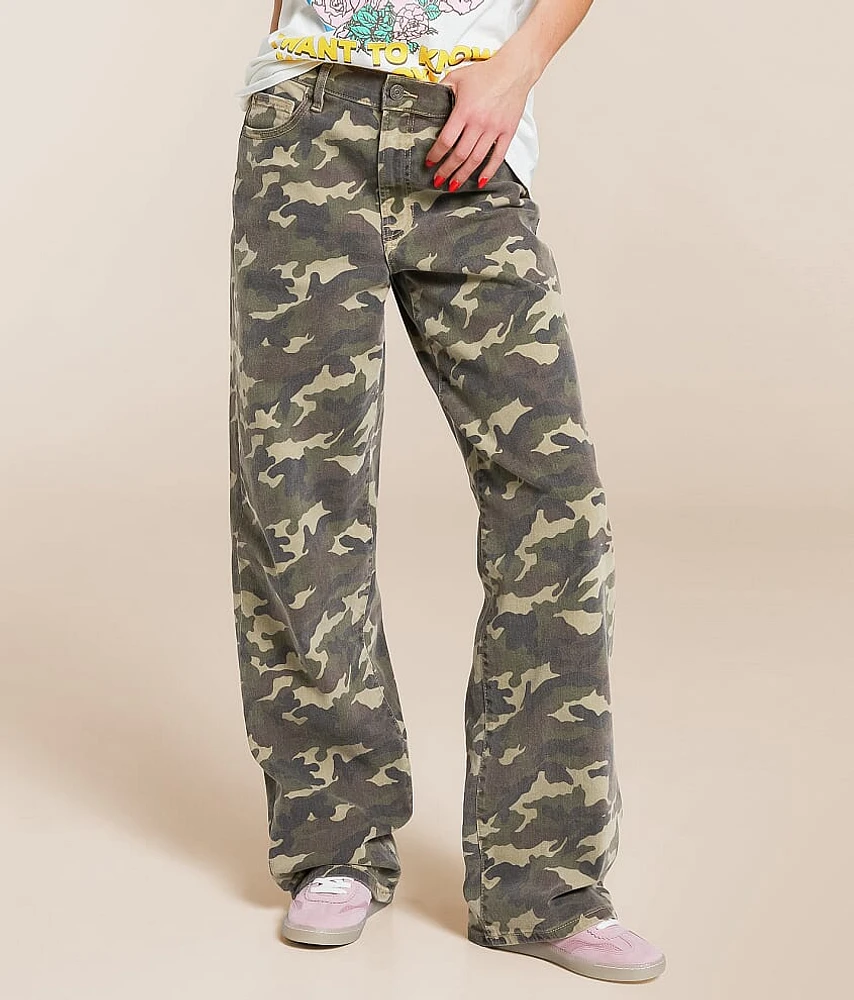 HIDDEN Alyx Low Slung Baggy Camo Stretch Jean