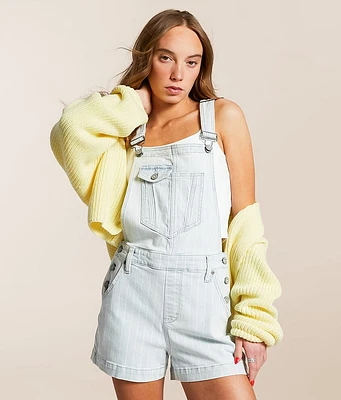 HIDDEN Dylan Striped Denim Overall Short