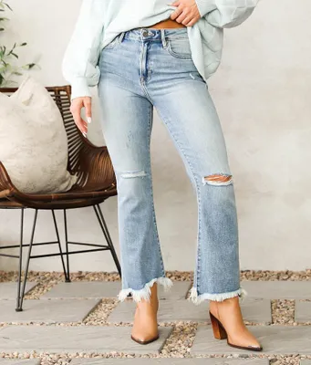 HIDDEN Happi Cropped Flare Stretch Jean