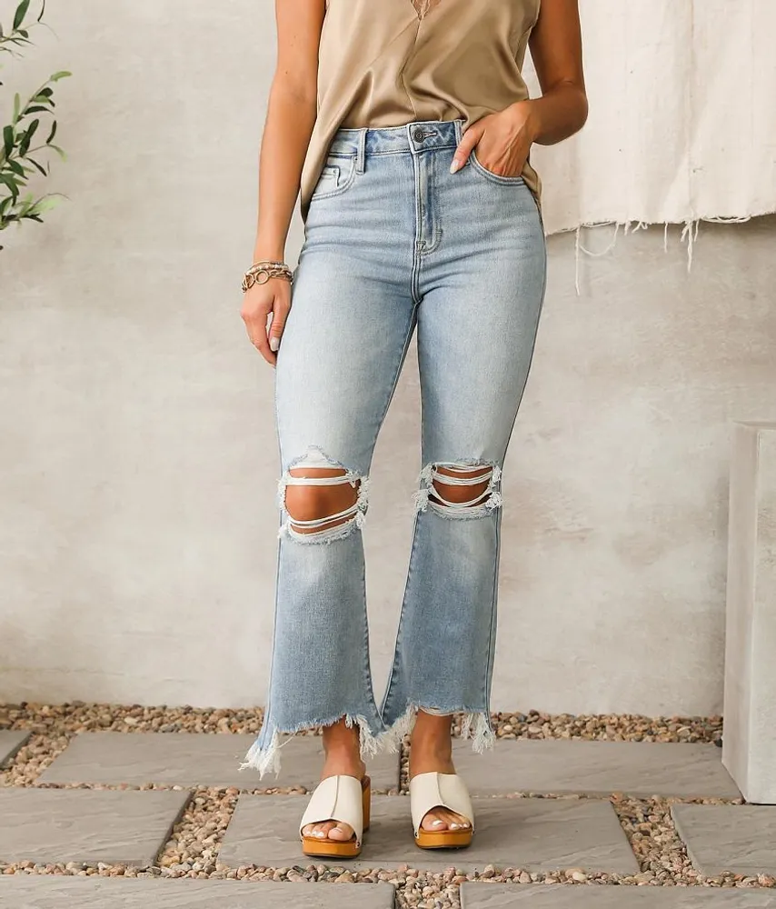 Happi Cropped Flare Stretch Jean
