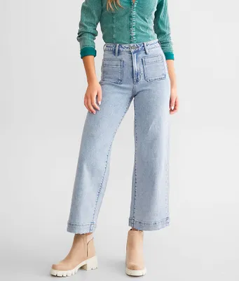 HIDDEN Nori Cropped Wide Leg