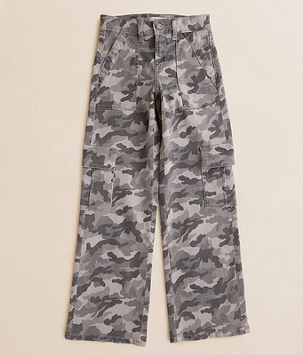 Girls - HIDDEN Mini Camo Cargo Blake Dad Jean