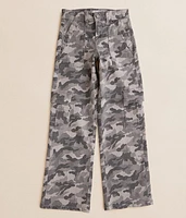 Girls - HIDDEN Mini Camo Cargo Blake Dad Jean
