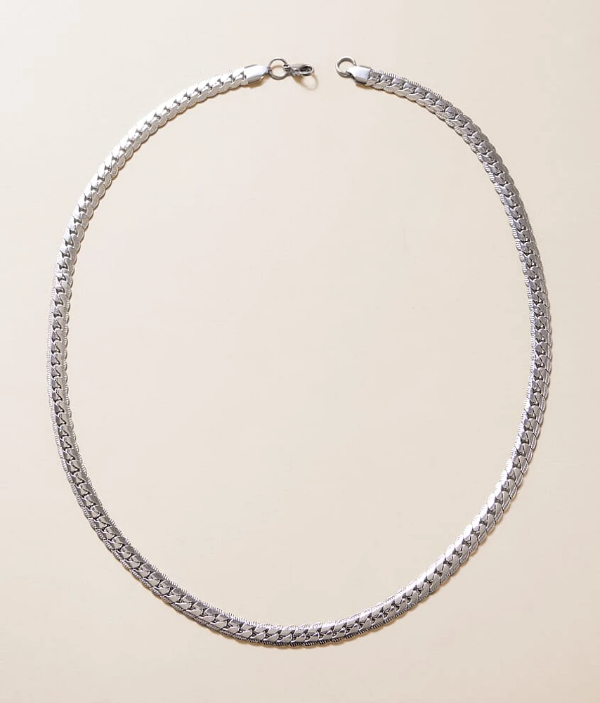 BKE Flat Curb Chain 24" Necklace