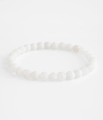BKE White Bead Bracelet