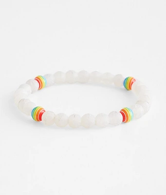 BKE Rainbow Bead Bracelet