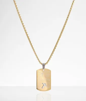BKE The Lord's Prayer 23" Necklace