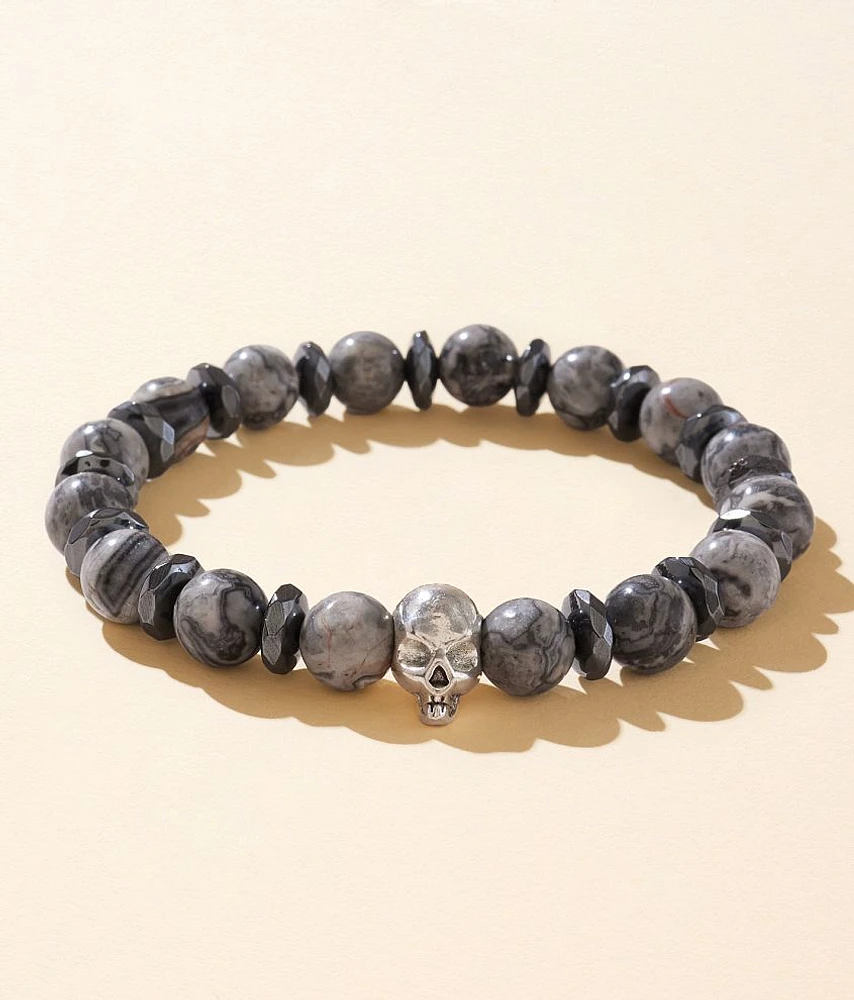 Skull Beaded Bracelet