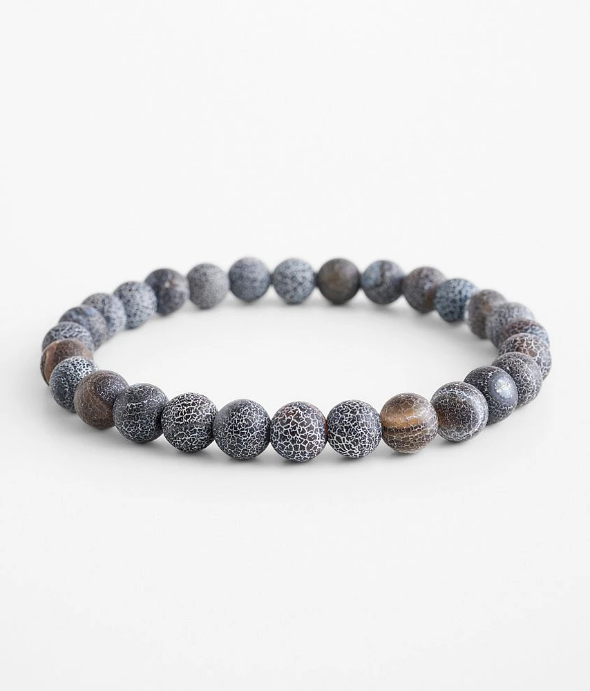 Grey Agate Bracelet