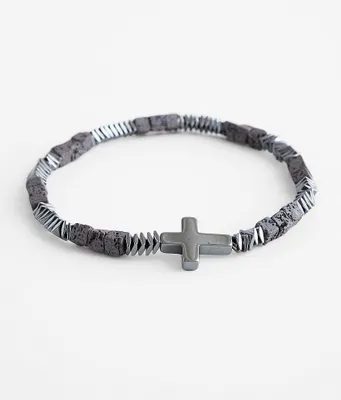 BKE Cross Pendant Bracelet