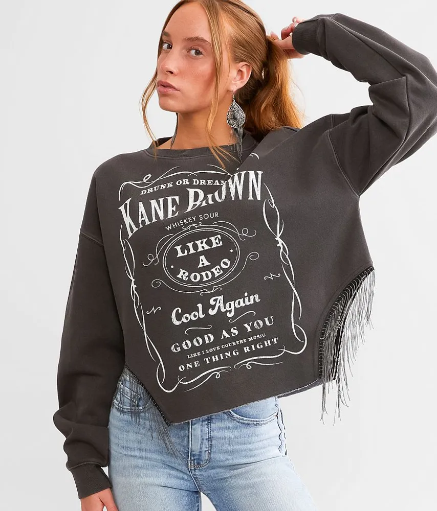 Kane Brown Shot Bead Fringe Band Pullover
