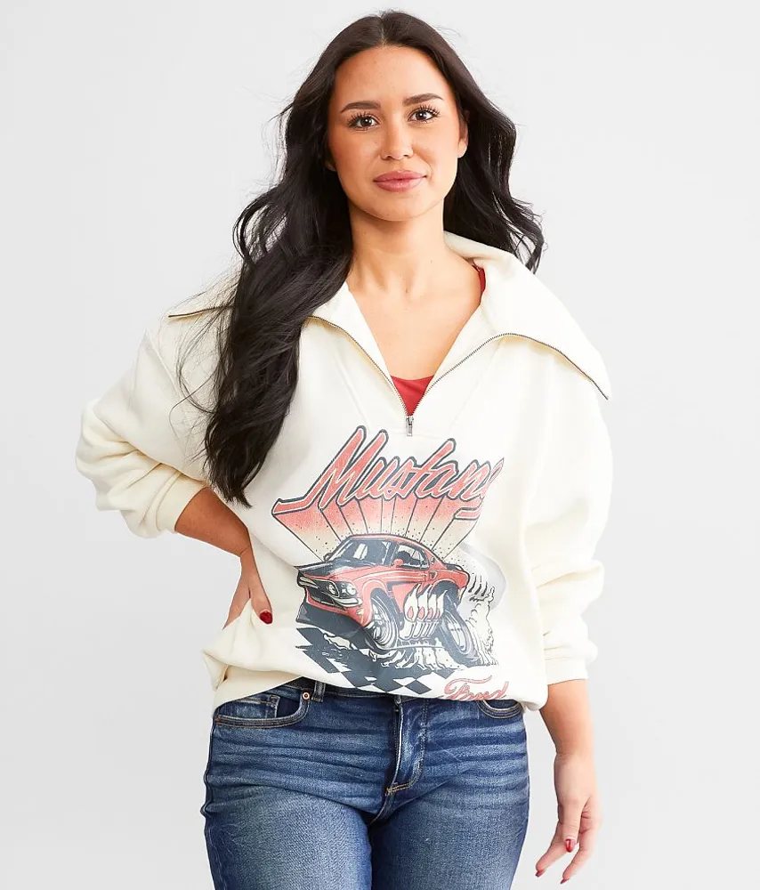 Mustang Quarter Zip Pullover