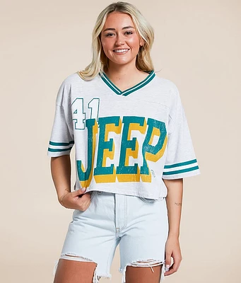 Goodie Two Sleeves 41 Jeep Cropped Jersey T-Shirt