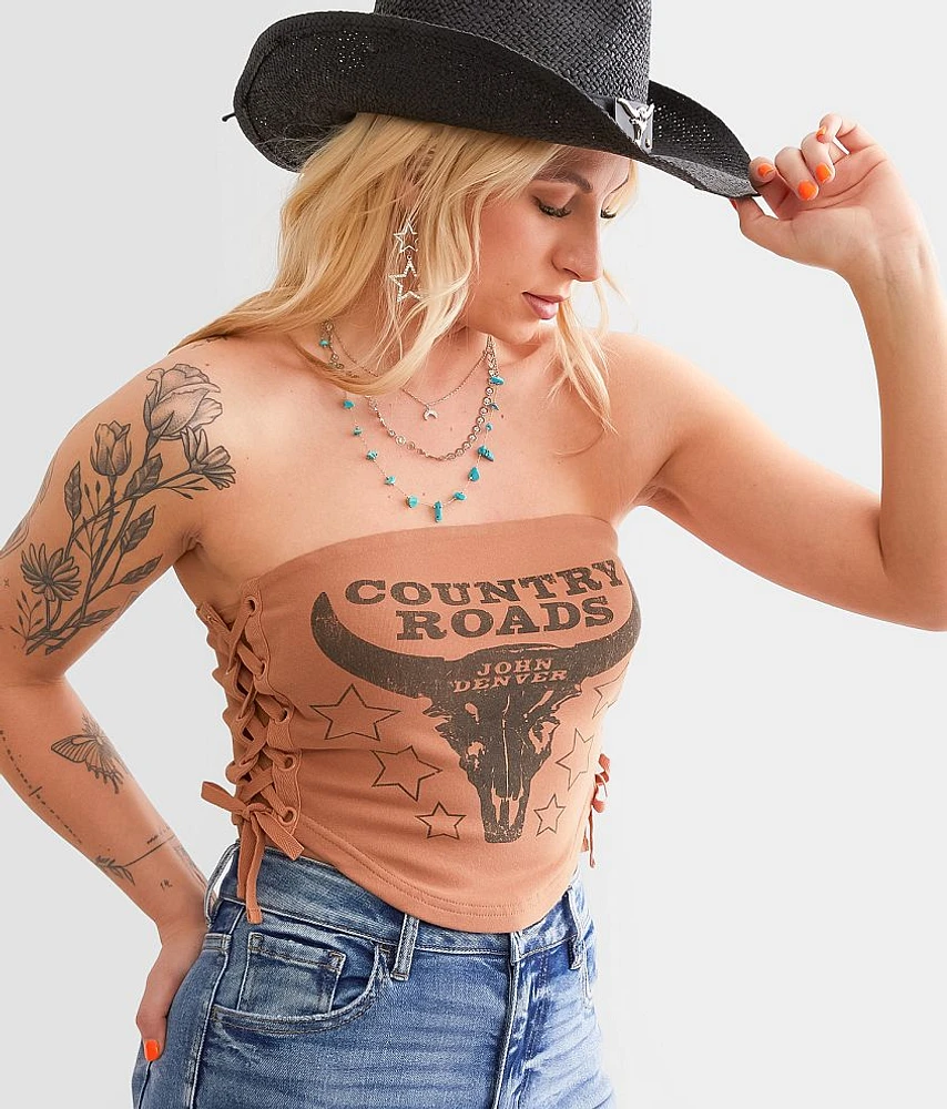 John Denver Country Roads Tube Top