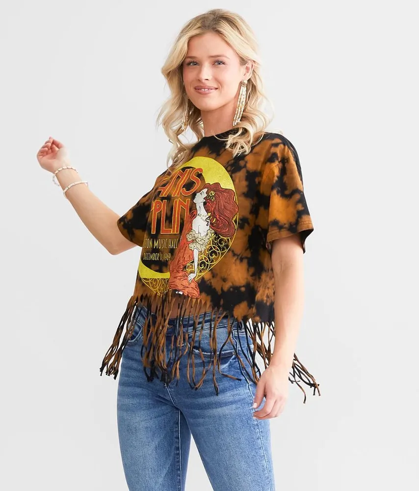 Janis Joplin Fringe Band T-Shirt