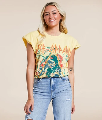 Goodie Two Sleeves Def Leppard Hysteria Band T-Shirt