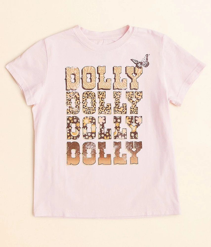 Girls - Goodie Two Sleeves Dolly Band T-Shirt