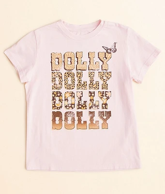 Girls - Goodie Two Sleeves Dolly Band T-Shirt