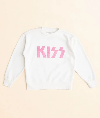 Girls - Goodie Two Sleeves KISS Band Pullover