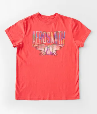 Girls - Goodie Two Sleeves Aerosmith Band T-Shirt
