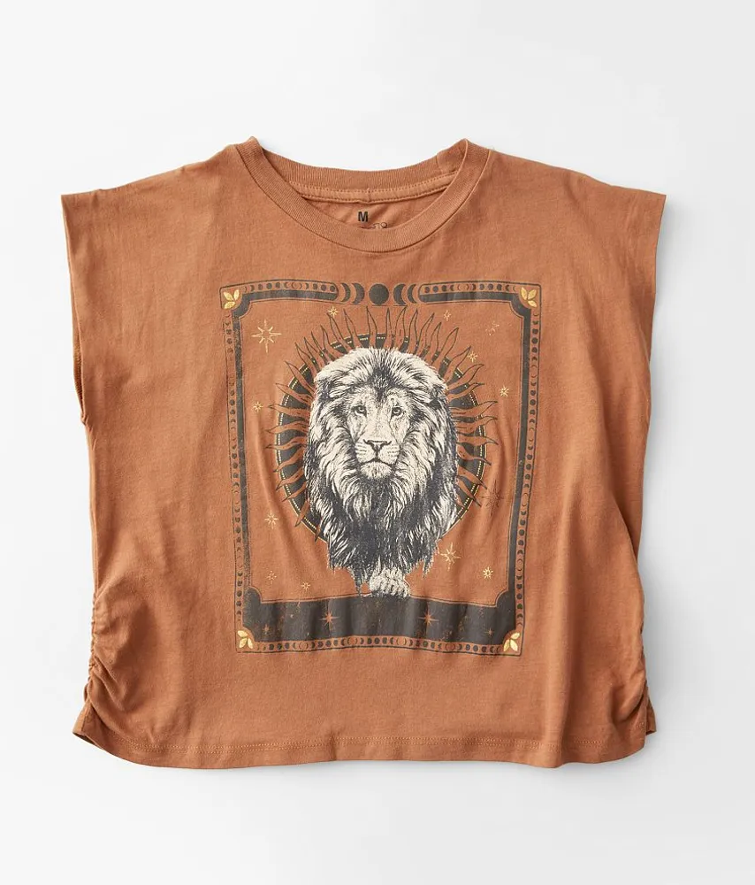 Girls - Lion Muscle Tank Top
