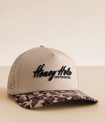 Honey Hole Camo Performance Rope Hat