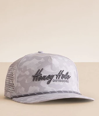 Honey Hole Camo Performance Rope Hat