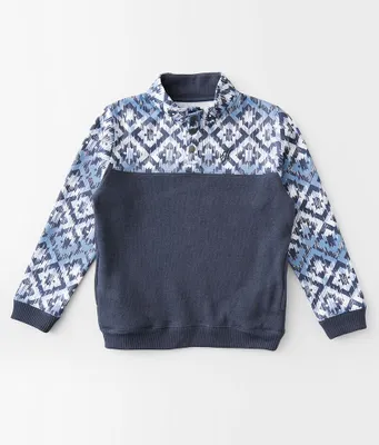 Boys - Hooey Stevie Mock Neck Pullover