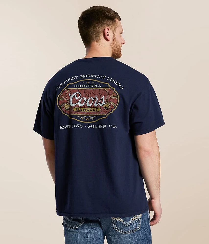 Junkfood Coors Banquet Stained T-Shirt