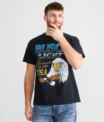 Junkfood Busch Light USA Eagle T-Shirt