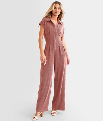 Illa Illa Ribbed Knit Jumpsuit