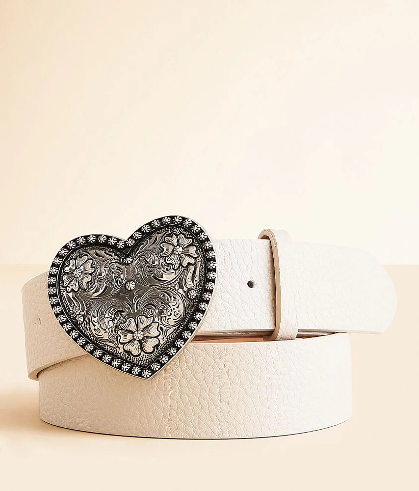Heart Buckle Belt