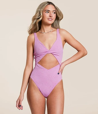 Hurley New Wave Jacquard Swimsuit