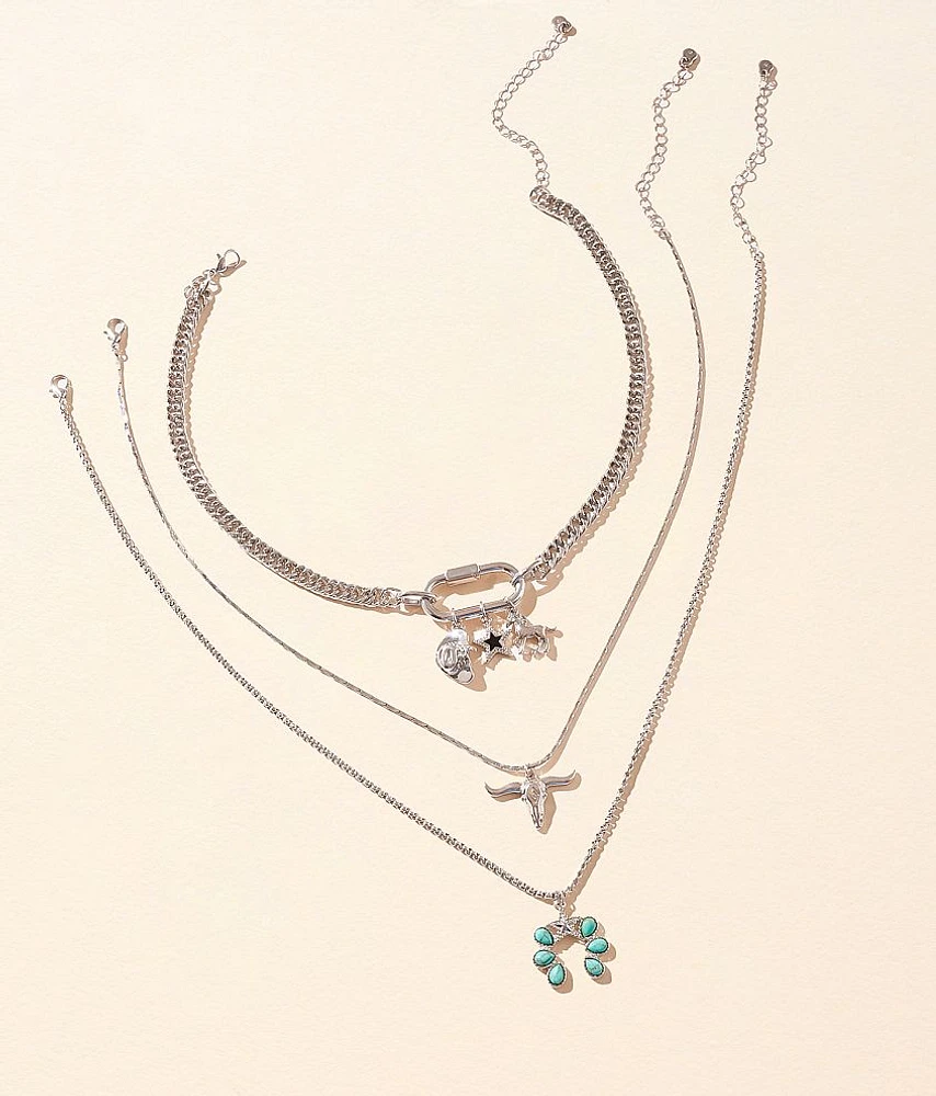 Western Charm Statement Necklace
