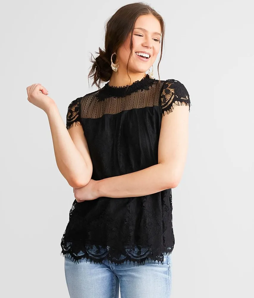 Floral Lace Top