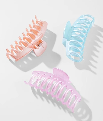 n Oir 3 Pack Hair Claw Clips