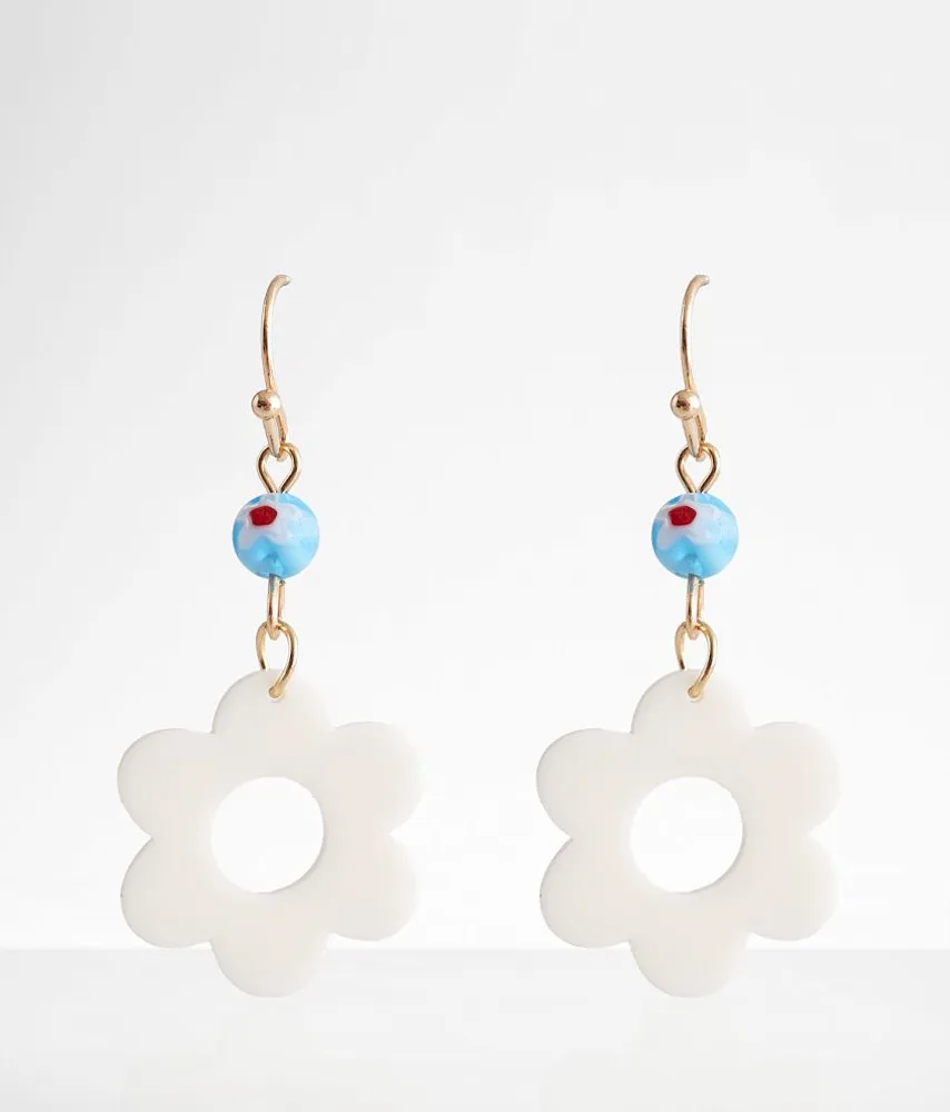 boutique by BKE Flower Drop Earring