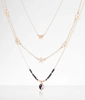 boutique by BKE 3 Pack Mixed Necklace Set