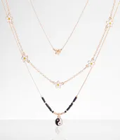 boutique by BKE 3 Pack Mixed Necklace Set