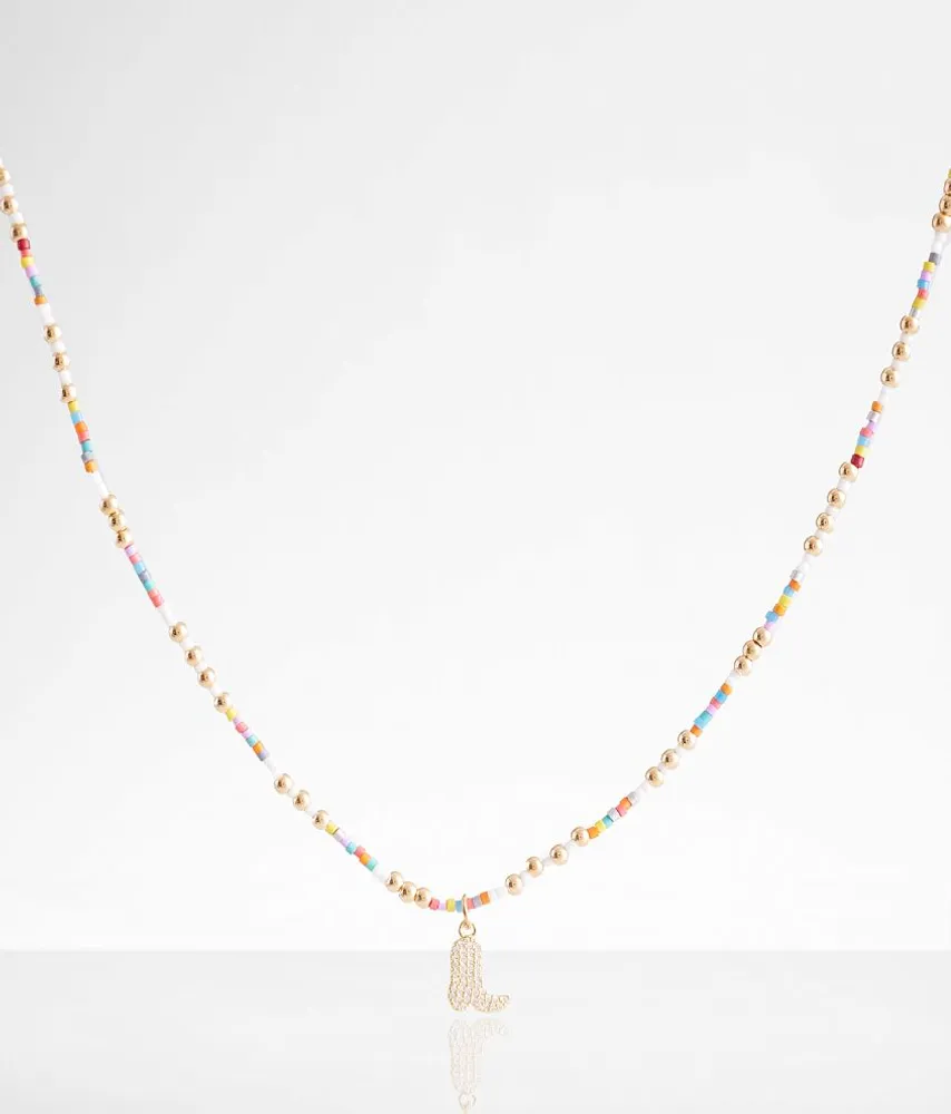 Glitz Boot Necklace