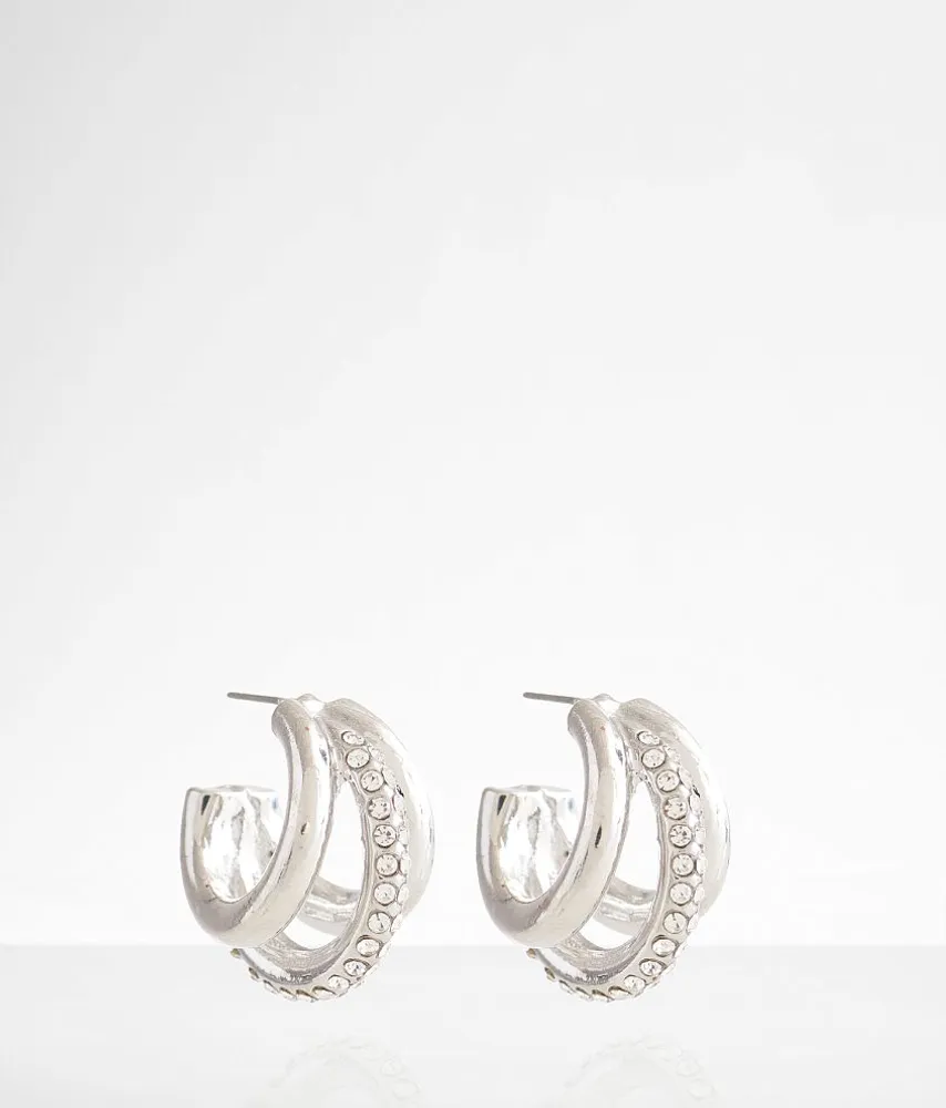 Tri Hoop Earring