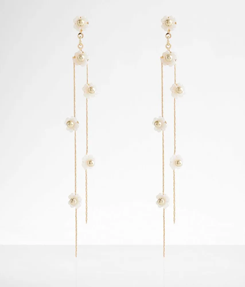 boutique by BKE Flower Bead Earring