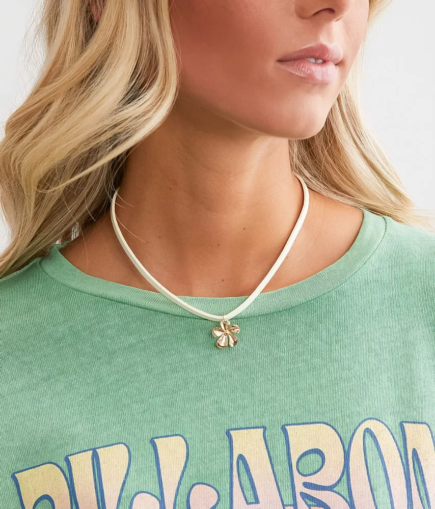 Flower Choker Necklace