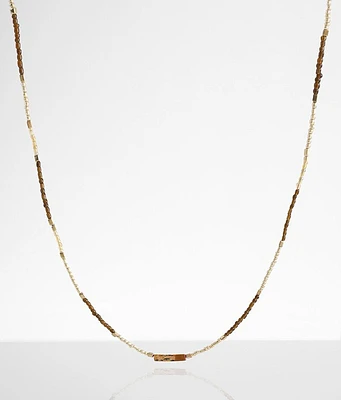boutique by BKE Wood Bead Necklace