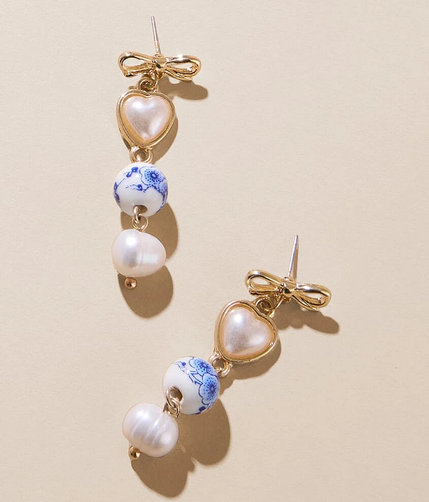 boutique by BKE Bow Earring