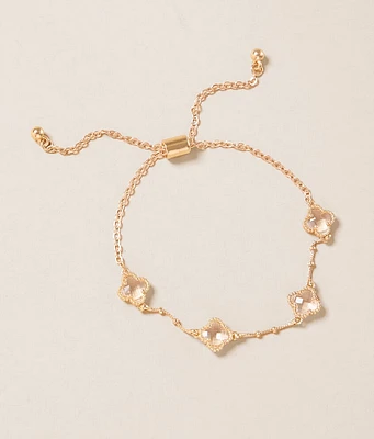 boutique by BKE Clover Slider Bracelet