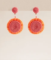 boutique by BKE Raffia Earring
