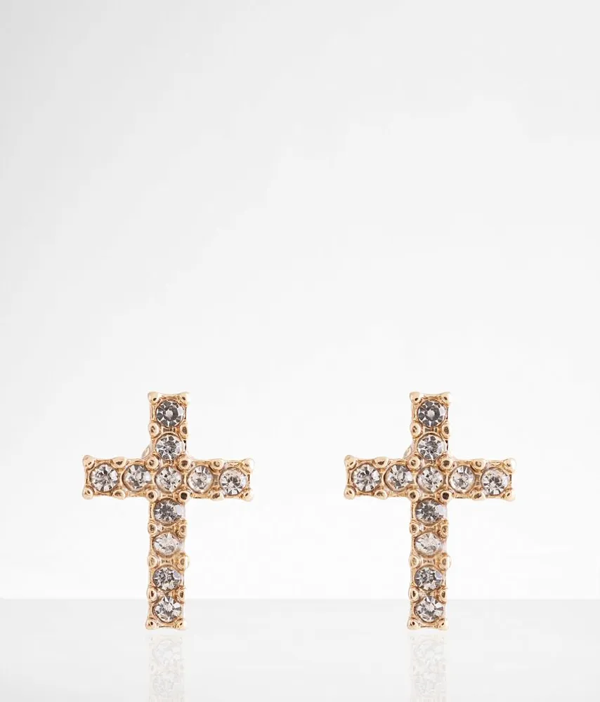 boutique by BKE Dainty Cross Earring