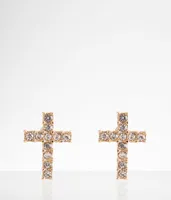 boutique by BKE Dainty Cross Earring
